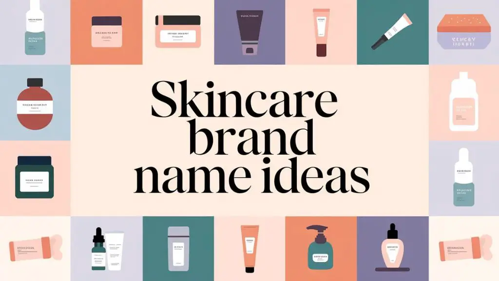 Skincare Brand Name Ideas