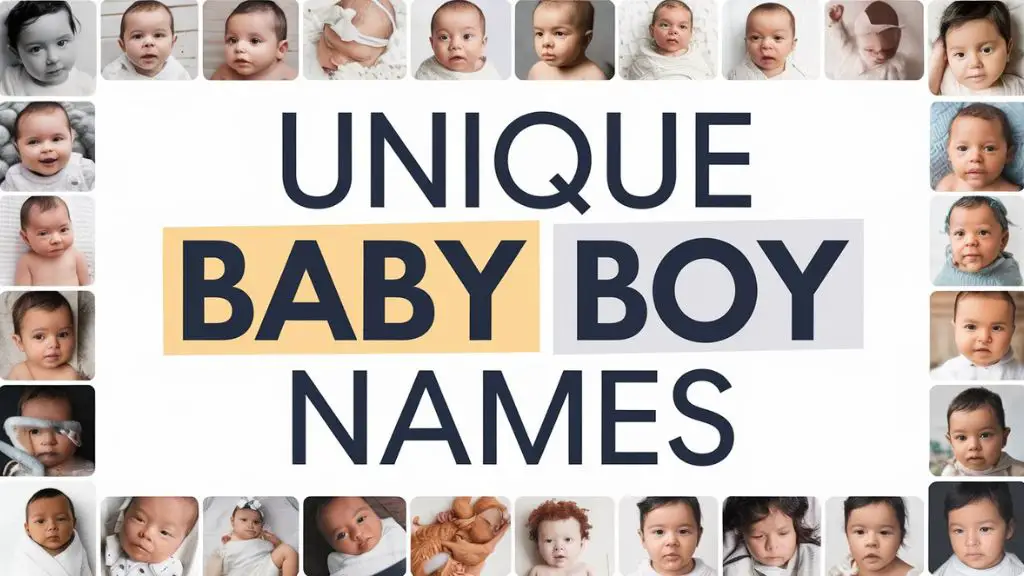 Unique Baby Boy Names