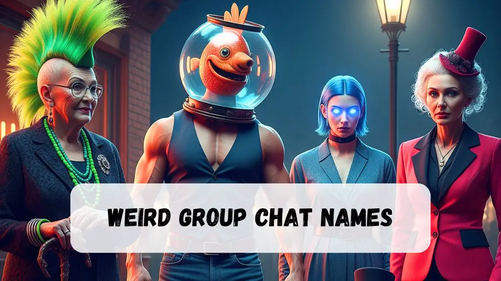 Weird Group Chat Names