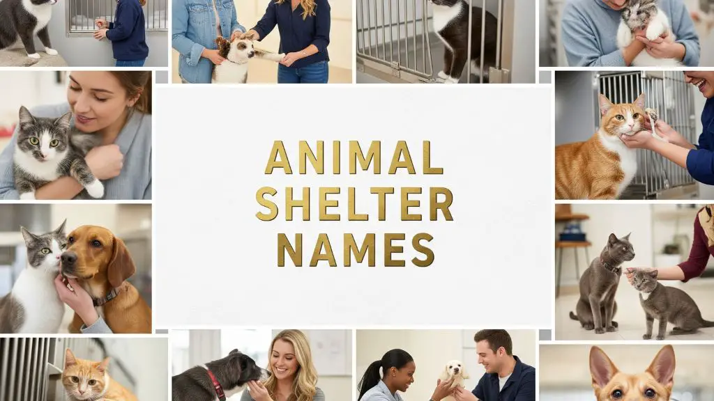 Animal Shelter Names