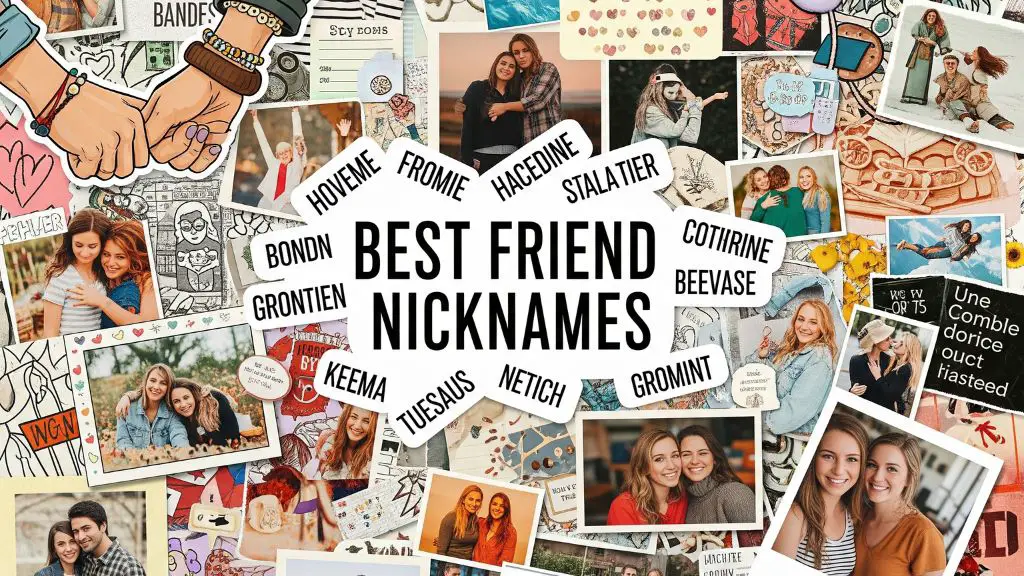 Best Friend Nicknames