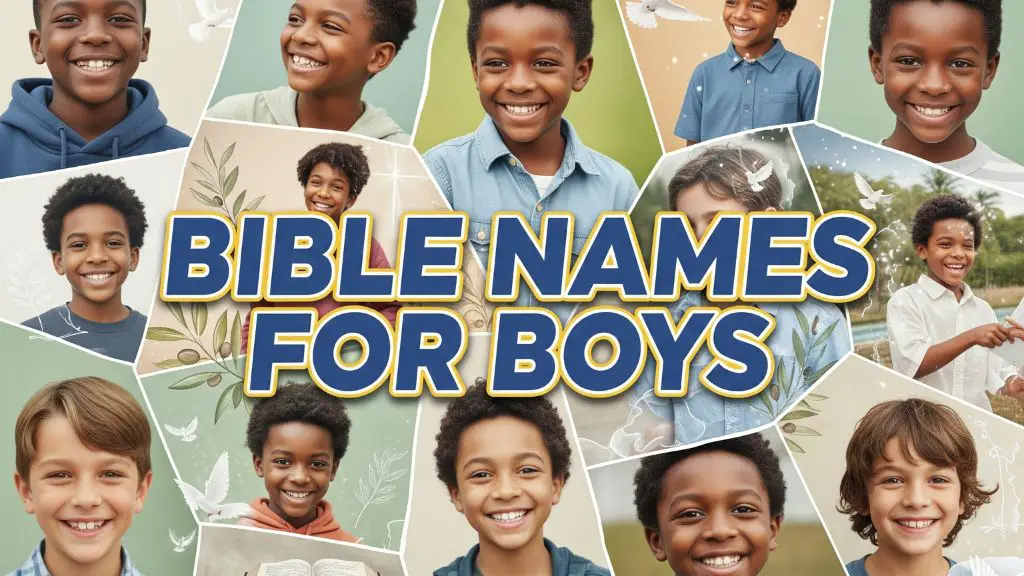 Bible Names for Boys