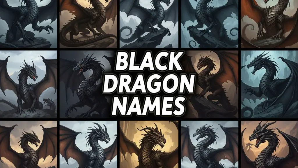 Black Dragon Names
