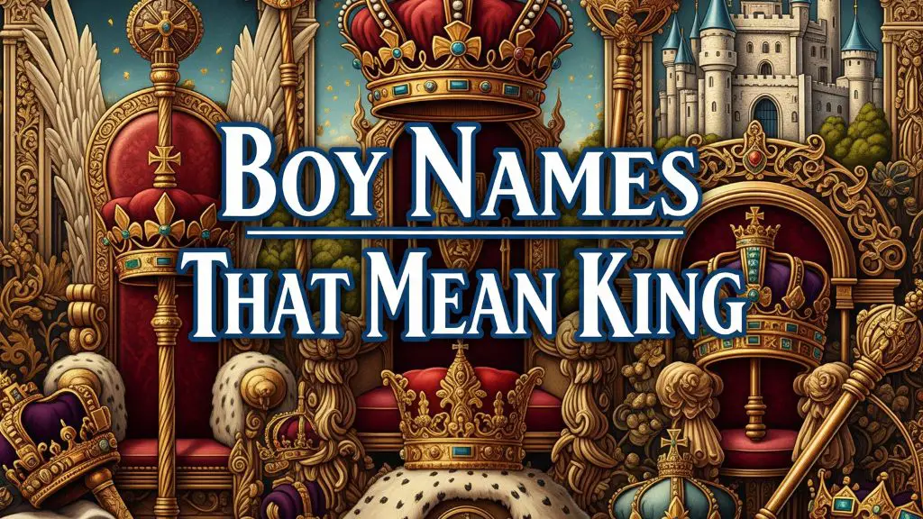 Boy Names That Mean King