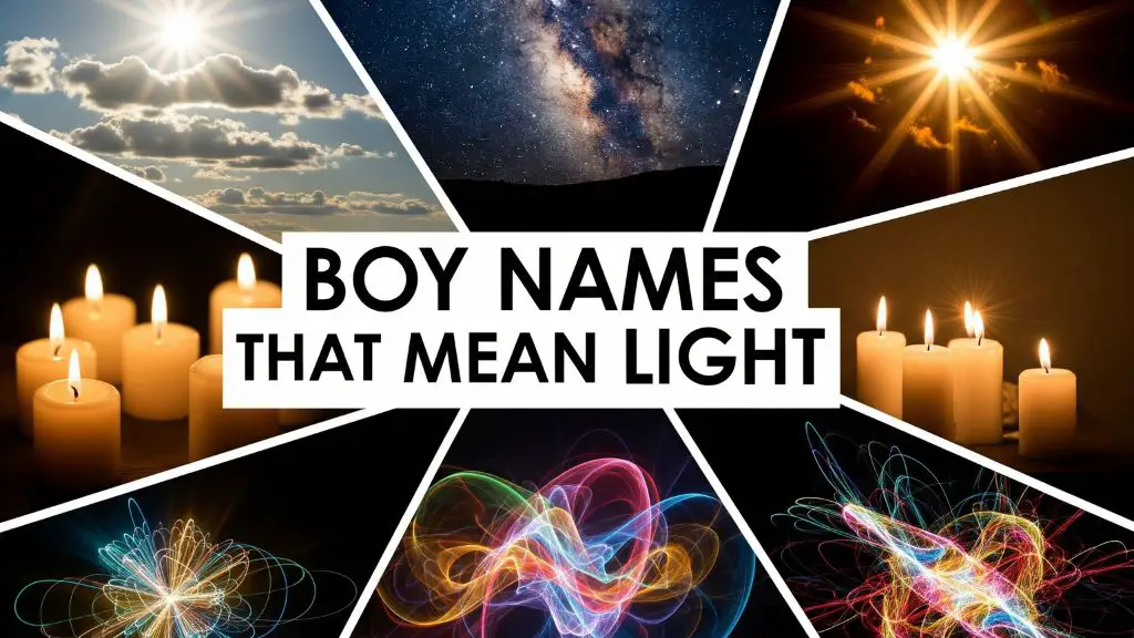 Boy Names That Mean Light