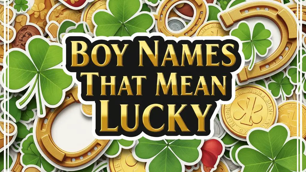 Boy Names That Mean Lucky