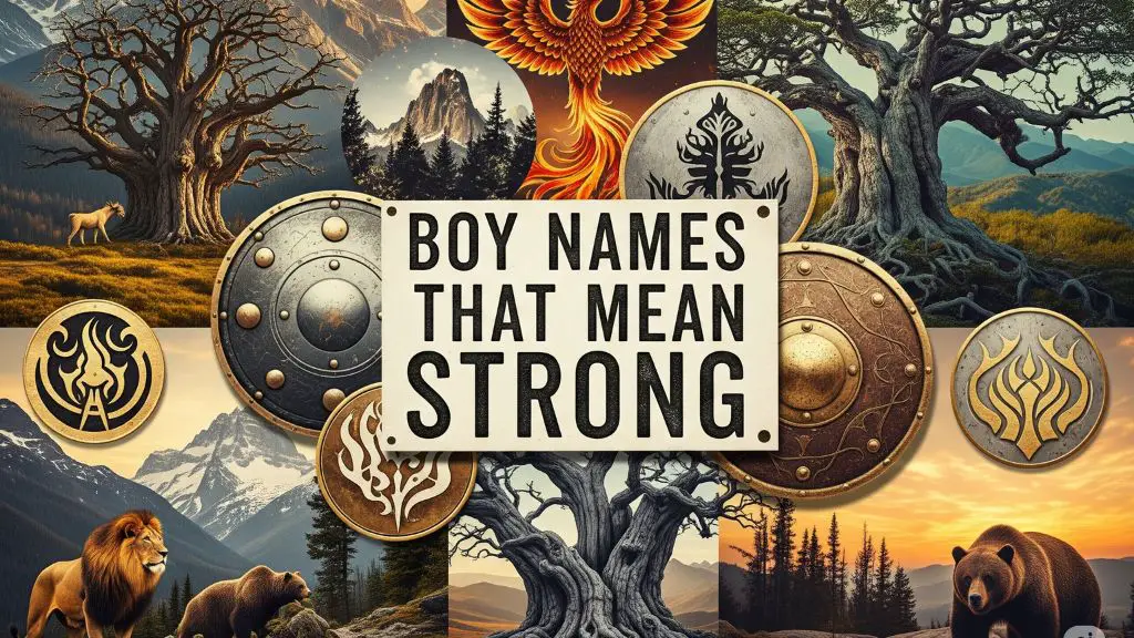 Boy Names That Mean Strong