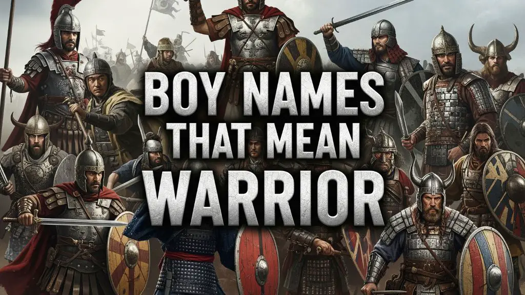 Boy Names That Mean Warrior