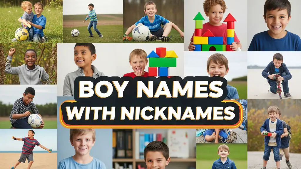 Boy Names with Nicknames