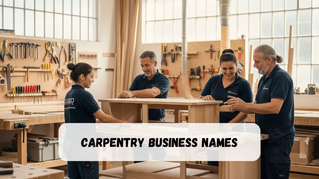 Carpentry Business Names