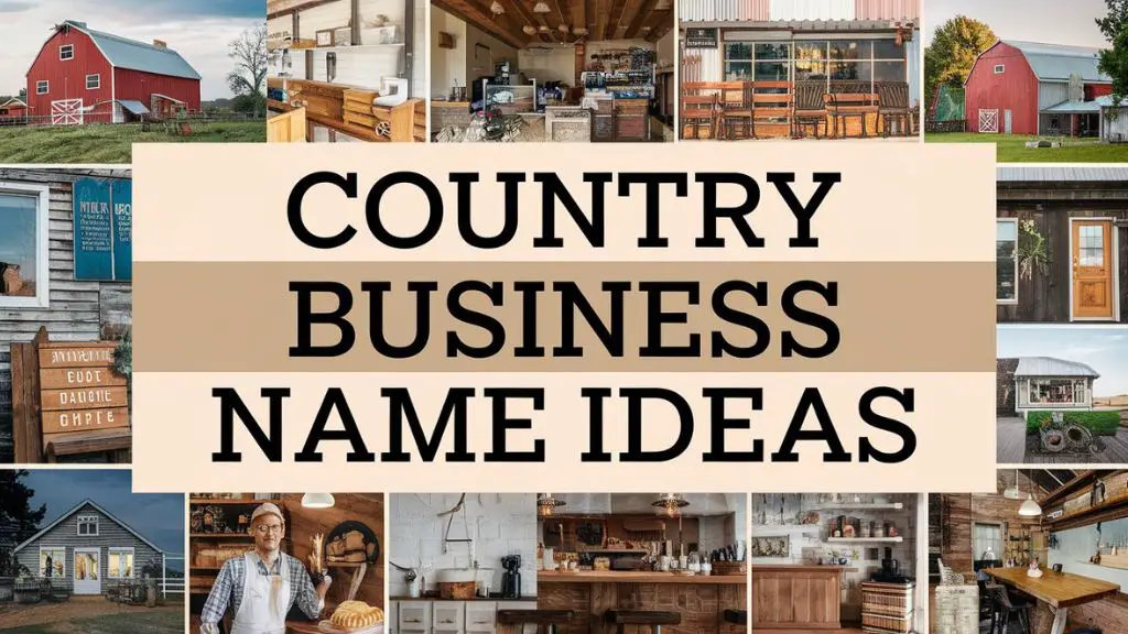Country Business Name Ideas