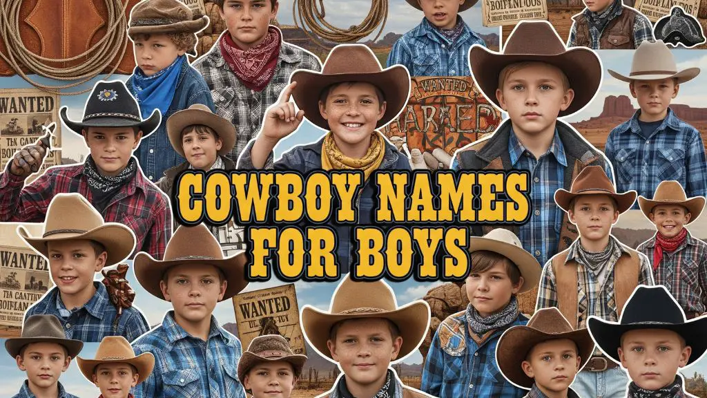 Cowboy Names for Boys