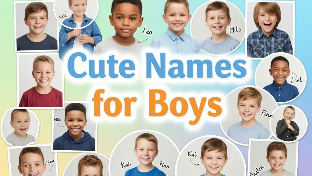 Cute Names for Boys
