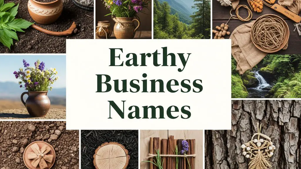 Earthy Business Names