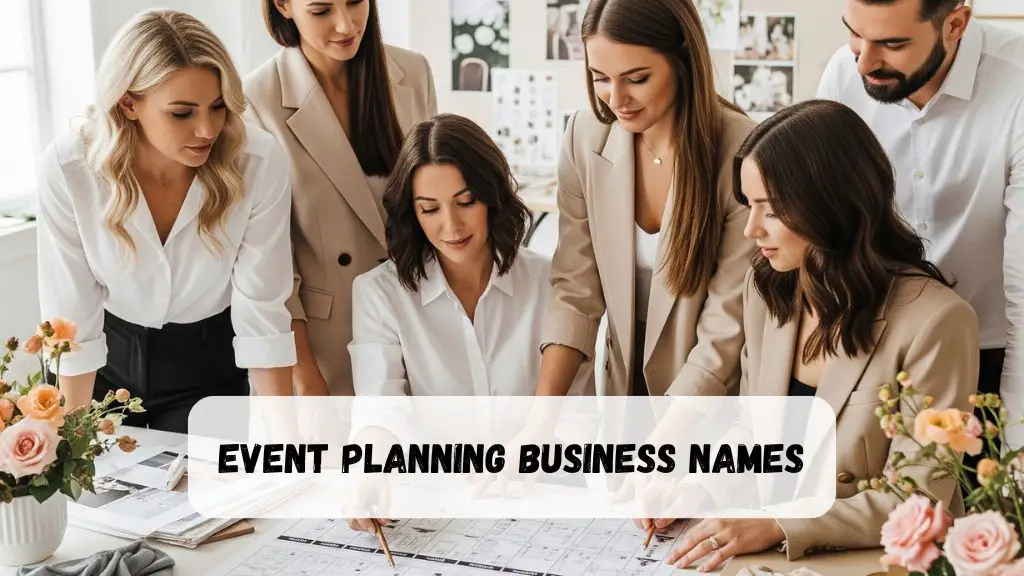 Event Planning Business Name Ideas