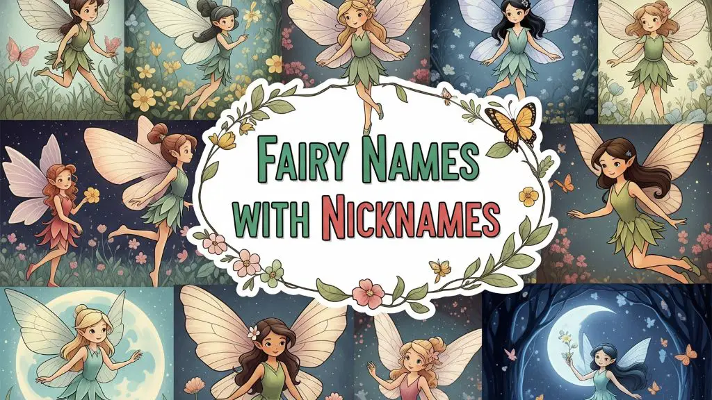 Fairy Names with Nicknames