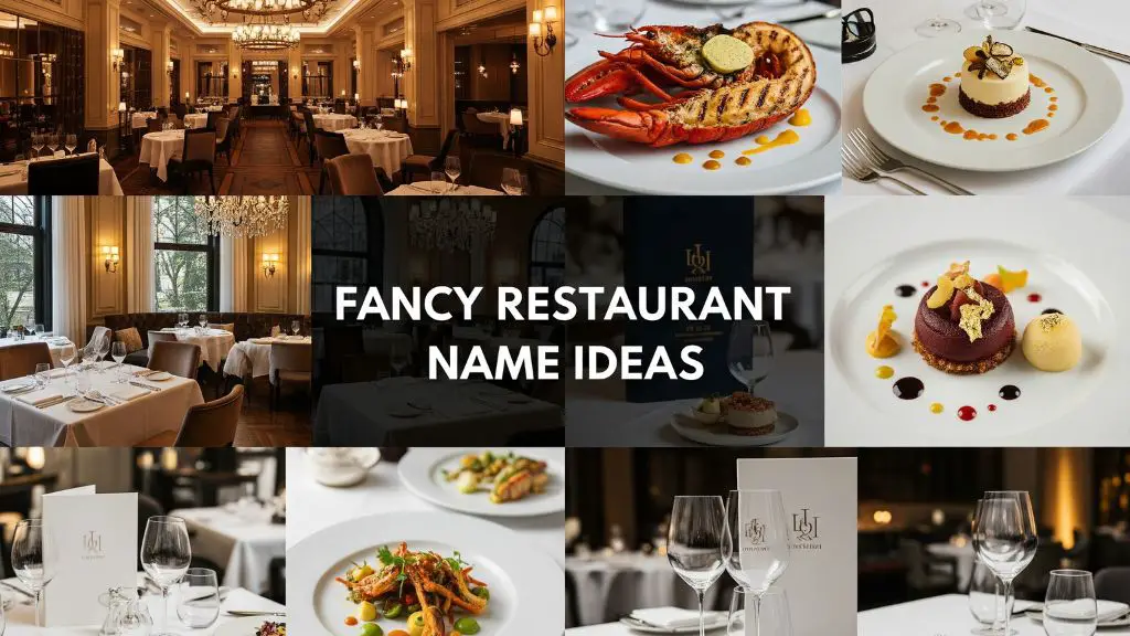 Fancy Restaurant Name Ideas