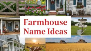 300+ Farmhouse Name Ideas for Every Style (Traditional, Whimsical ...