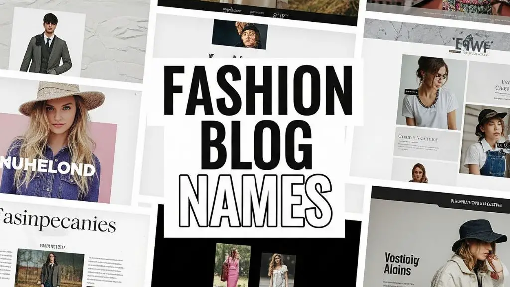 Fashion Blog Names