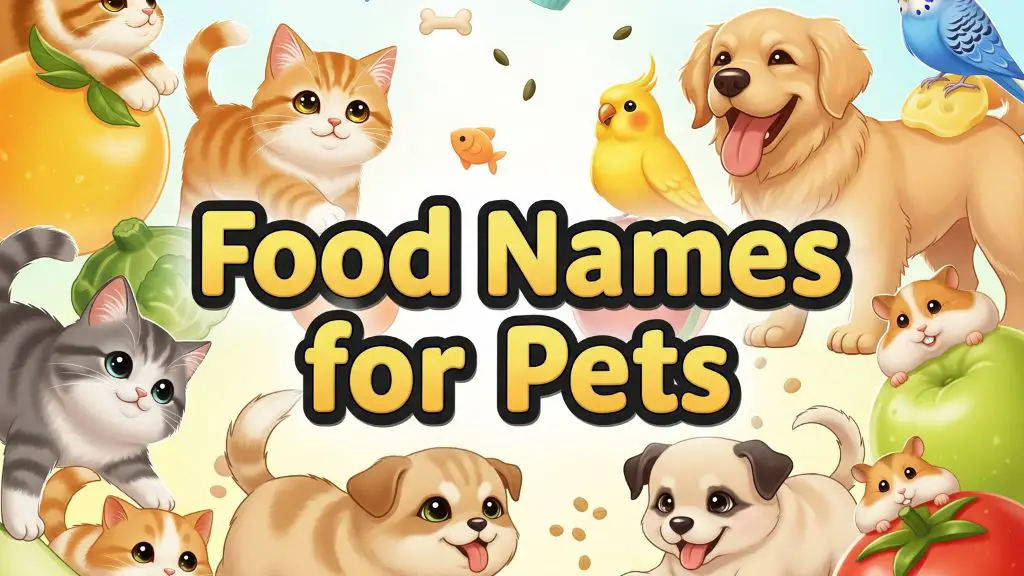 Food Names for Pets