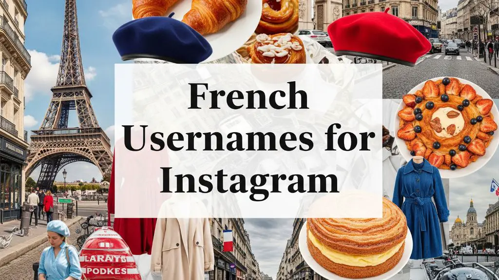 French Usernames for Instagram