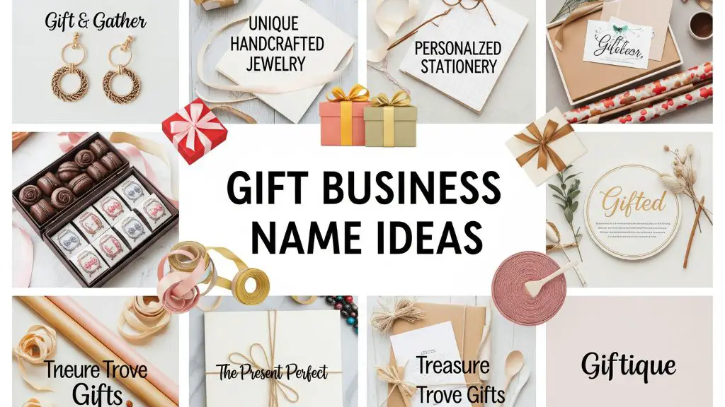 Gift Business Name Ideas