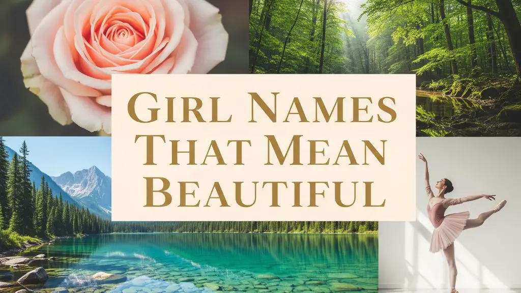 Girl Names That Mean Beautiful