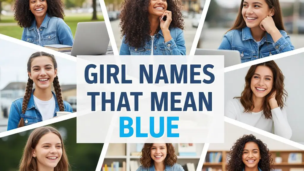 Girl Names That Mean Blue