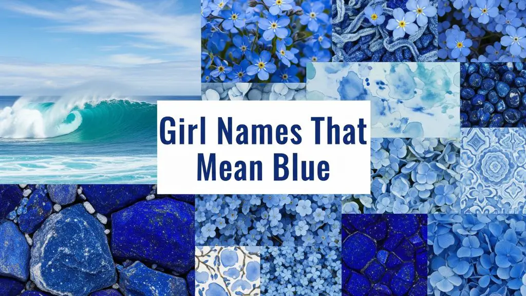 Girl Names That Mean Blue