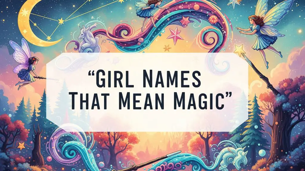 Girl Names That Mean Magic