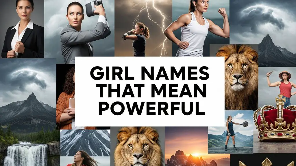 Girl Names That Mean Powerful