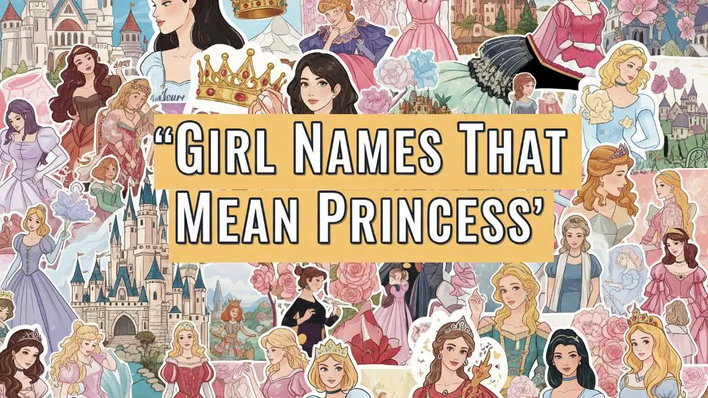 Girl Names That Mean Princess