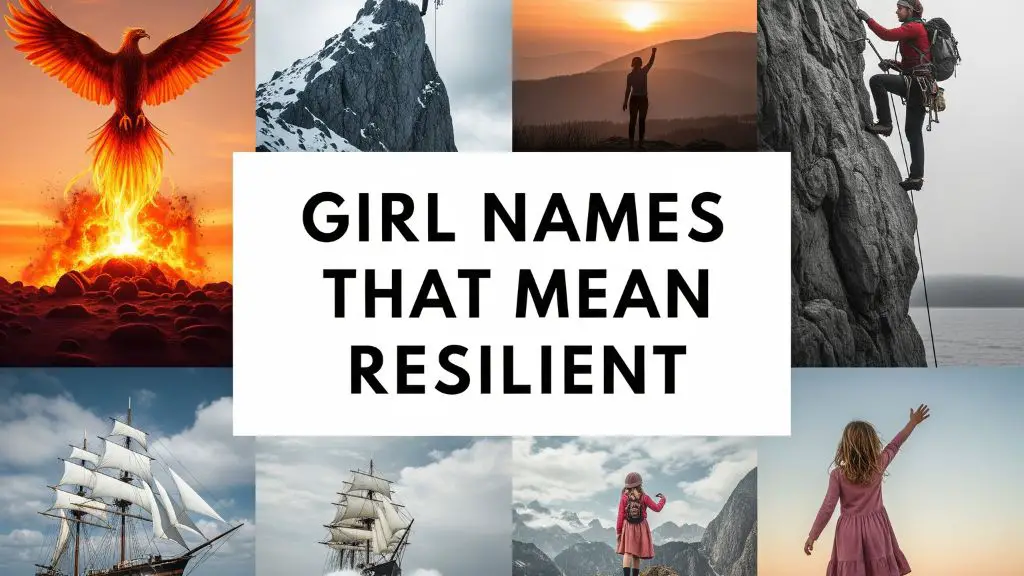 Girl Names That Mean Resilient