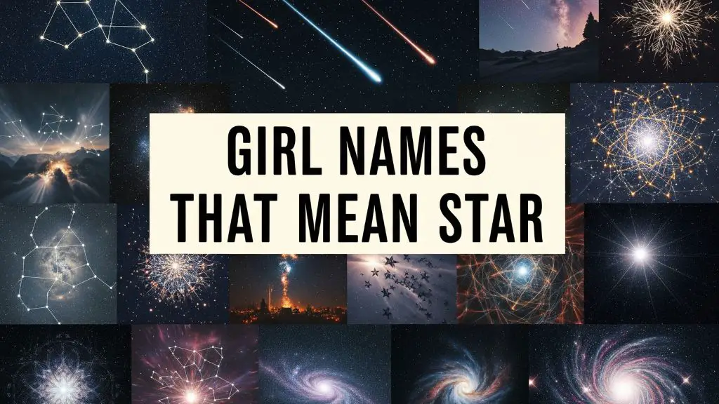 Girl Names That Mean Star