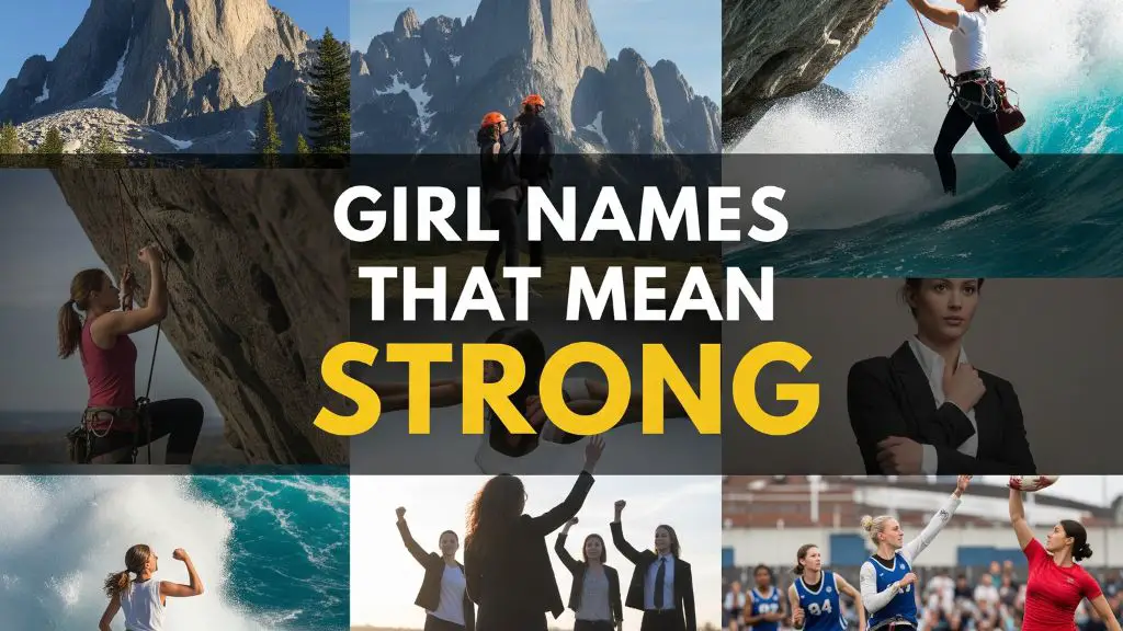 Girl Names That Mean Strong