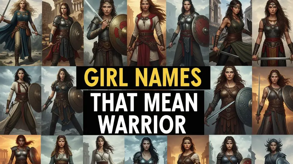 Girl Names That Mean Warrior