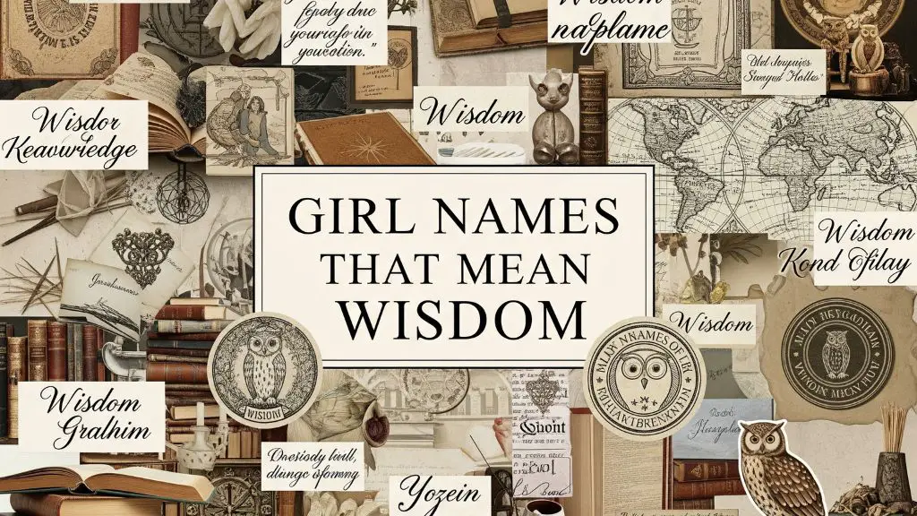 Girl Names That Mean Wisdom