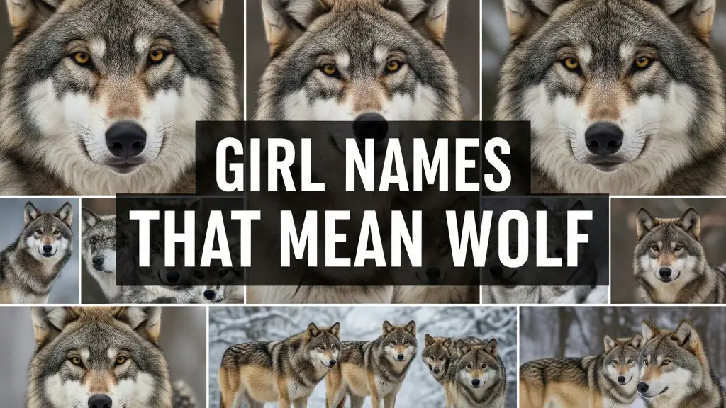 Girl Names That Mean Wolf