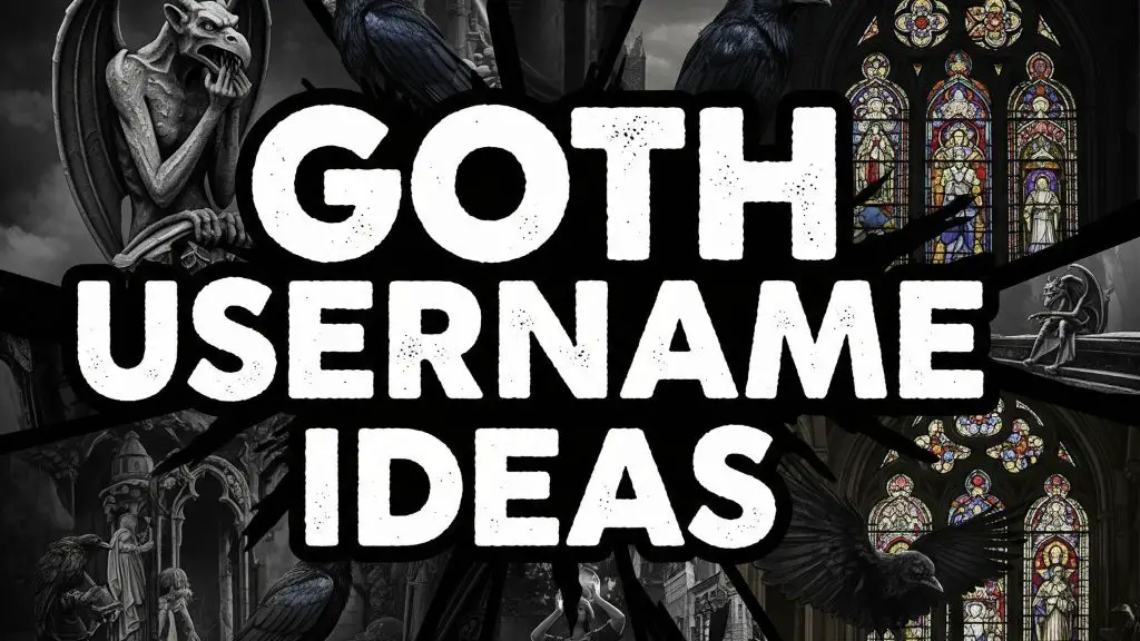 Goth Username Ideas