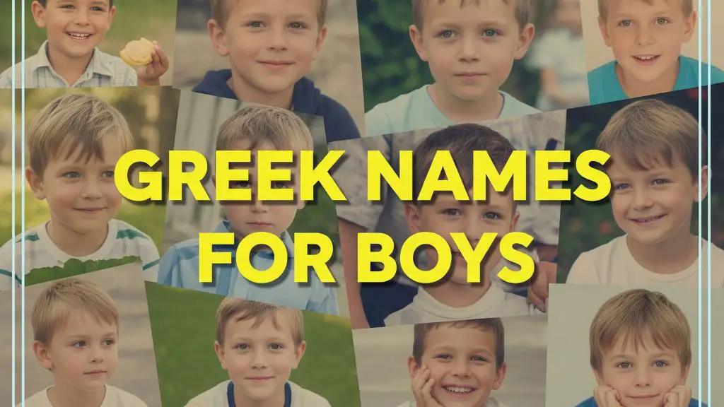 Greek Names for Boys