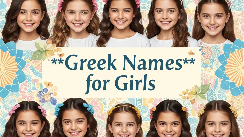 Greek Names for Girls
