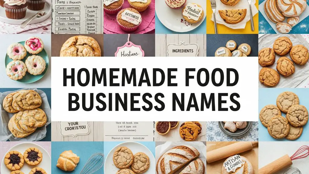 Homemade Food Business Names