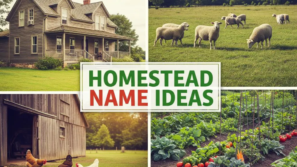 Homestead Name Ideas