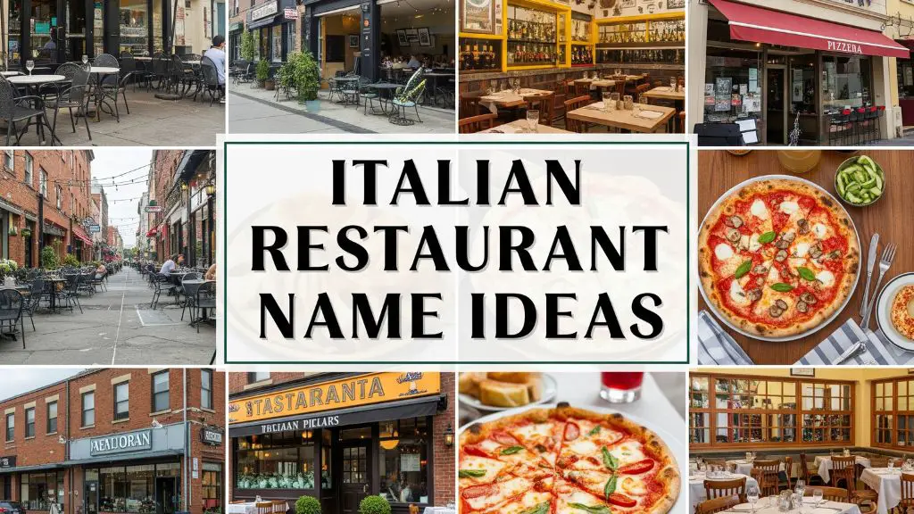 Italian Restaurant Name Ideas