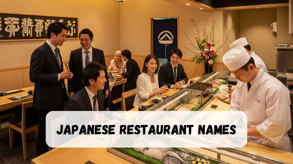 Japanese Restaurant Name Ideas