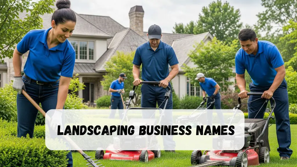 Landscaping Business Name Ideas