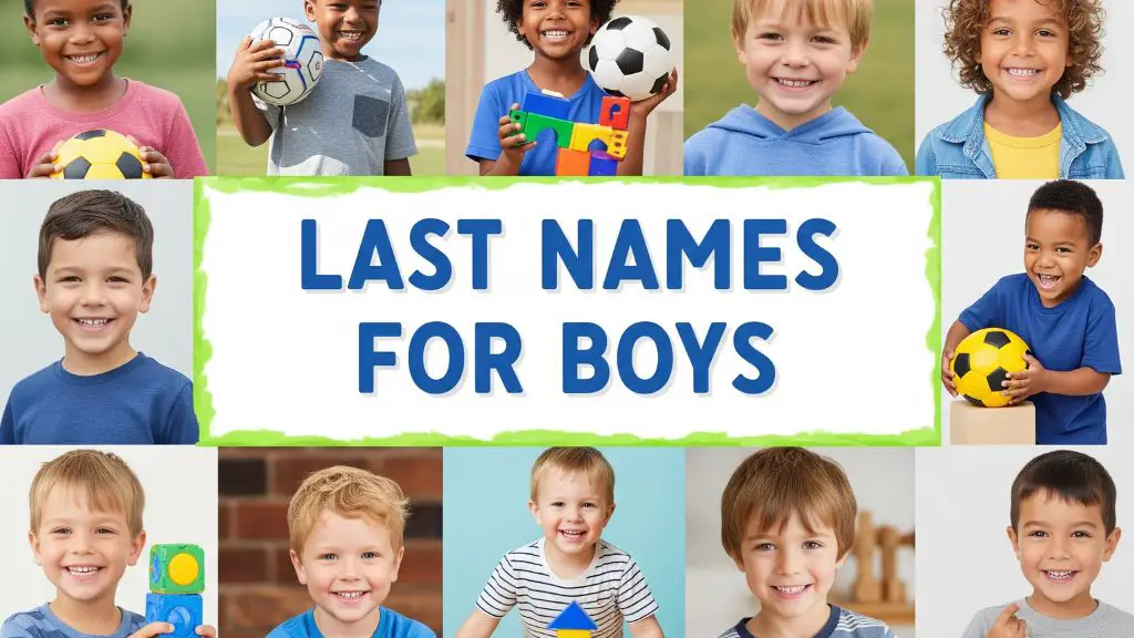 Last Names for Boys