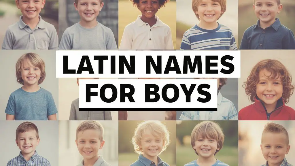 Latin Names for Boys