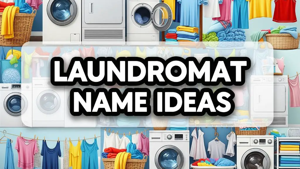 Laundromat Name Ideas