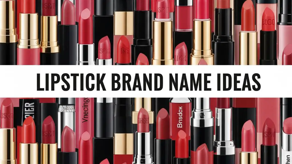 Lipstick Brand Name Ideas